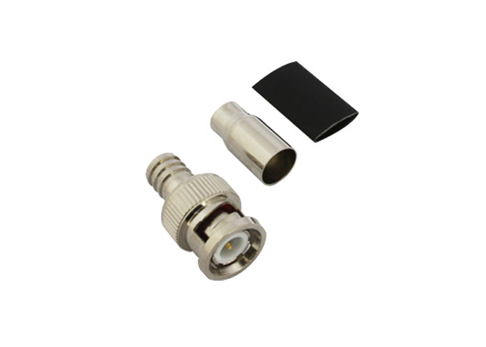 CCTV BNC Crimp Connector for Rg59 U Cable, RF BNC Connector, CT5014