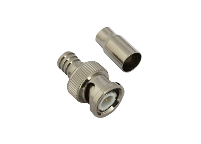 Male CCTV BNC Connector for Rg59 , Coaxial Cable BNC Connector, CT5013