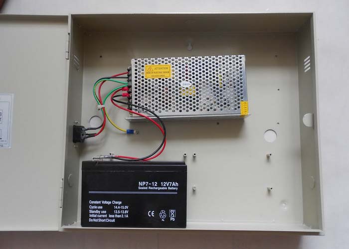 12VDC10A1P/B: 12VDC 10Amp 1 Channel Power Store with Battery Back-up