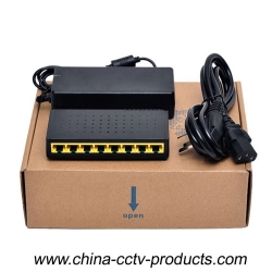 7+1 Ports Power Over Ethernet POE Switch With External Power (POE71U2)