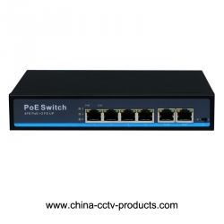 4POE + 2RJ45 Uplink POE Power Network Switch (POE0420BN)