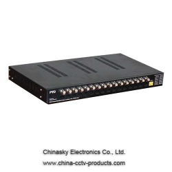 16CH Power/Video/Data Combiner Hub-12VDC-End PVD416E