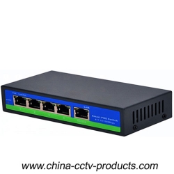 CCTV Security System 4POE+1FE Port POE Switch (POE0410)