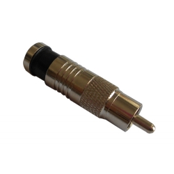 RCA Male Compression Connector for RG59 Cable / CCTV Connector CT5082/RG59