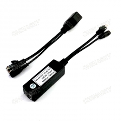 Passive POE Cable with PoE Splitter and PoE Injector (POE100M)