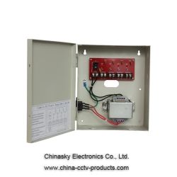 24V AC 2.5A Power Distribution Box for 4 CCTV 24VAC2.5A4P