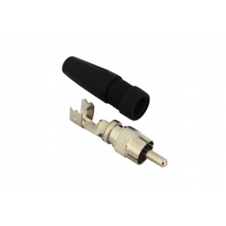 RCA Connector , CCTV RCA Male Solderless Connector for GR59 Cable, CT5026
