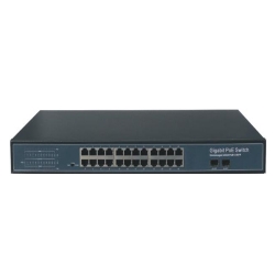 24 Gigabit POE + 2 SFP CCTV Ethernet POE Switch (POE2402SFP-3)