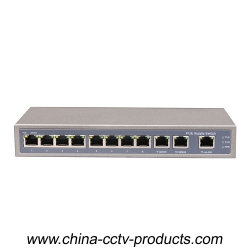 CCTV 8POE 3FE 11Ports POE Switch (POE0830)