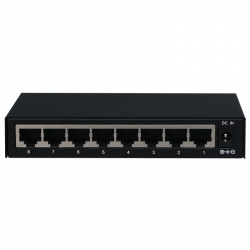 CCTV 8 Port 10/100Mbps PoE Network Switch with 1RJ45 Uplink (POE0810S)