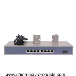 8 Port RJ45 + 1 Port Sc Rack-Mount Full Gigabit Switch (SW0801SCB-3)