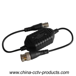 Passive Video Ground Loop Isolator for CCTV with 15CM Cable, Video Ground Loop Isolator