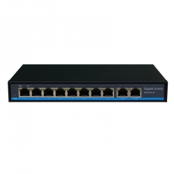 10 Port Full Gigabit PoE Network Switch (POE0820BNH-3)