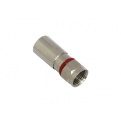 Water-proof F Male Compression Connector for RG59 Cable / CCTV Connector CT5083/RG59