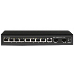 11 ports 1000Mbps Layer 2 Managed POE Switch (POE0802MS)