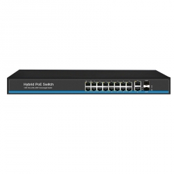 16FE POE + 2GE + 2SFP Network POE Switch (POE1622SFP-2)