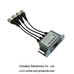 4 Channel Passive CCTV Video Balun VB804
