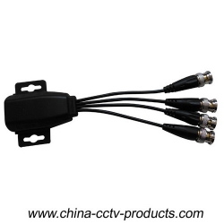 4CH Connectable 8MP CCTV UTP Video Balun for HD-AHD/CVI/TVI (VB704H)
