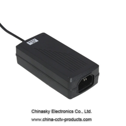 IEC CCTV Power Adapter , 12V 5A Power Adapter for CCTV Camera, S1250D
