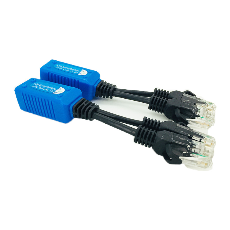 RJ45 Upoe Cable, Poe and Network Multiplexer PT102A