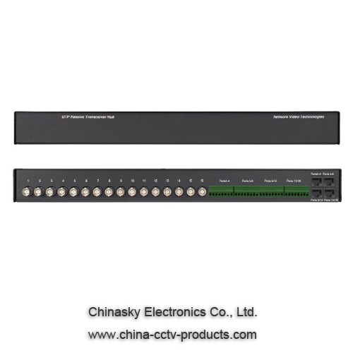 16ch Passive UTP CCTV Video Balun VB316