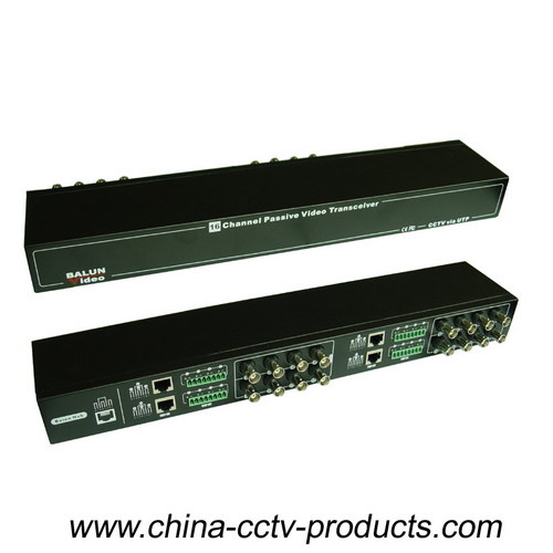 16CH Passive CCTV Video Balun for 8MP HD-Ahd/Cvi/Tvi with CE RoHS (VB216SH)