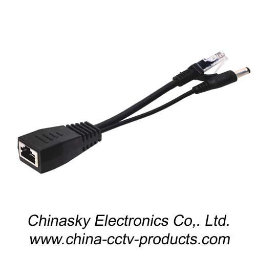 Passive POE Cable with POE Splitter and POE Injector (PD09)