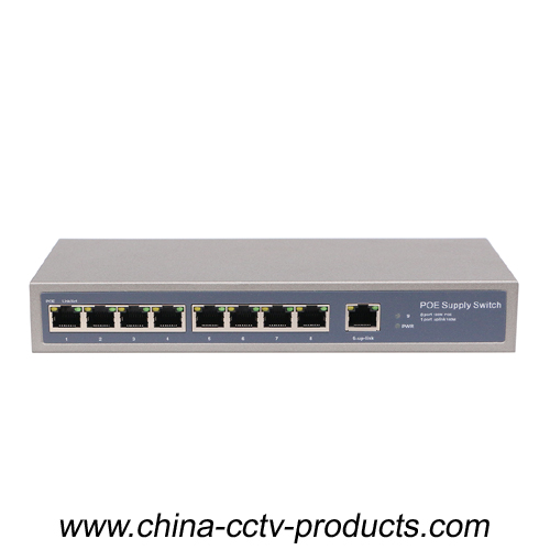 CCTV 8POE 1FE 9 Ports POE Switch (POE0810)