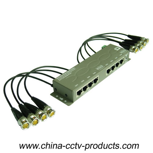 8CH CCTV UTP Power Video Data Combiner HD-Tvi Balun (PVD308H)