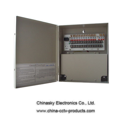 12VDC 10Amp 18 Ch Premium CCTV Power Distribution Unit 12VDC10A18P