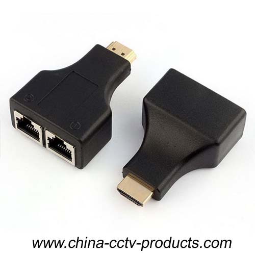 30M HDMI Converter For 1080p Via Cat5e/6 Cable(HDMI30M)