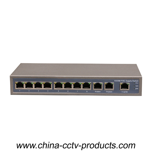 11 port Fast Ethernet Gigabit switch(POE0830-3)