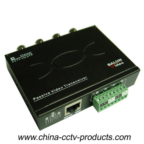 4CH 8MP UTP CCTV HD-Ahd/Cvi/Tvi Video Balun for CCTV (VB304H)