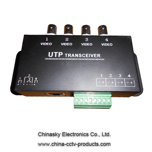 4 Channel Passive CCTV UTP Video Balun Video Transceiver VB140B