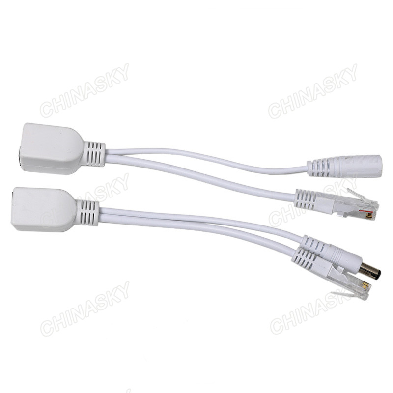 Passive POE Cable with PoE Splitter and PoE Injector (POE30M)