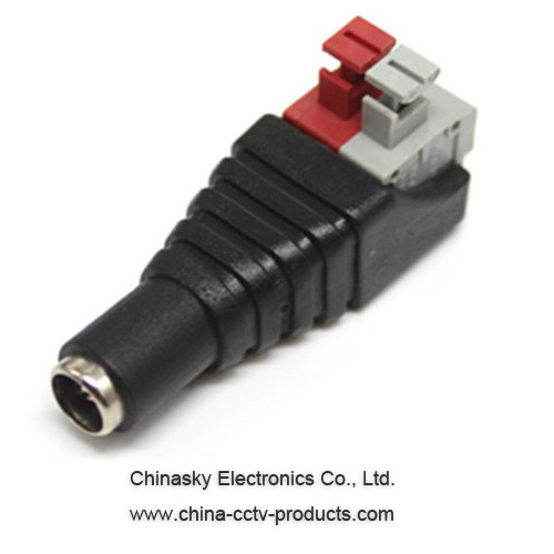 Screwless Terminals 2.1mm DC Female Power Connector