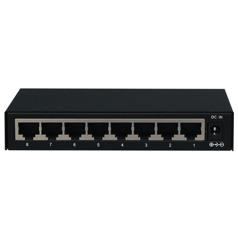 CCTV 8 Port 10/100Mbps PoE Network Switch with 1RJ45 Uplink (POE0810SH)