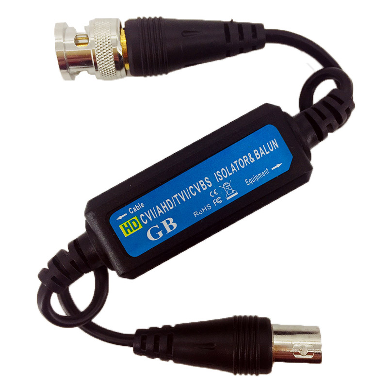 HD Video Ground Loop Isolator for Coaxial Cable (GB106)