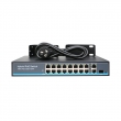 19 Ports 10/100Mbps Network PoE Switch (Built-in Power) (POE1621H-2)