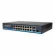 19 Ports 10/100Mbps Network PoE Switch (Built-in Power) (POE1621H-2)