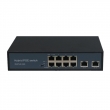8 POE Ports + 2 Uplink Ports Full Gigabit CCTV POE Switch (POE0820B-3)