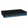 8+2 Port 10/100Mbps PoE Network Switch with RJ45 Uplink (POE0820BNH)