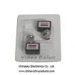 1 Channel Angled Mini Passive CCTV UTP Video Balun VB202C