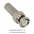 BNC Male Twist on connector for RG59 cable