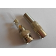 Screw Type CCTV BNC Connector for Coaxial Cable , RG59/RG60 Male BNC Connector, BNC Adapter,CT5046