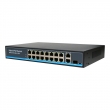 19 Ports 10/100Mbps Network PoE Switch (Built-in Power) (POE1621-2)