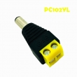 Multicolor Male DC Power Connector for CCTV security system (PC102series)