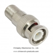 BNC Male to F Female Connector