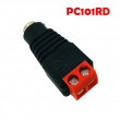 Multicolor DC Female Power Connector for CCTV security system (PC101series)