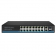 16GE POE + 2GE + 2SFP Network POE Switch (POE1622SFP-3)